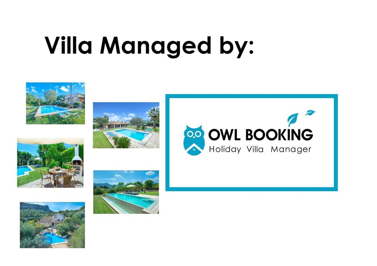 Owl Booking Villa Can Gorreta - 5 Min Walk To The Old Town Pollenca Exterior photo